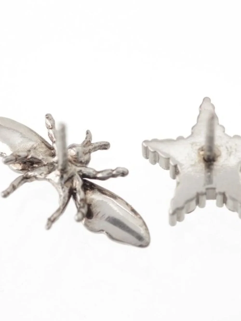 Dior J'adior Rhinestone Earrings Silver - Picture 6 of 8